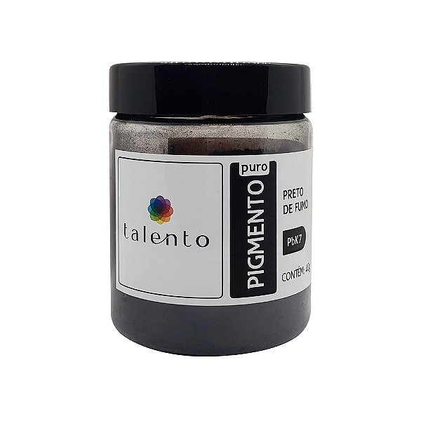 PBk7 PIG.PRETO DE FUMO 40G UND