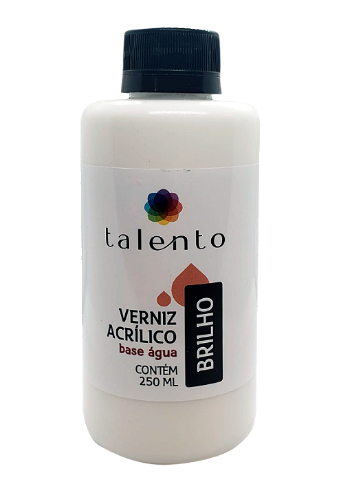 VERNIZ BRILHANTE P/TELA BASE ÁGUA 250ML UND