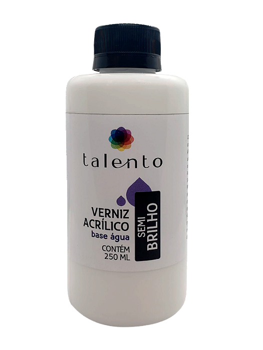 VERNIZ SEMI BRILHO P/TELA BASE ÁGUA 250ML UND