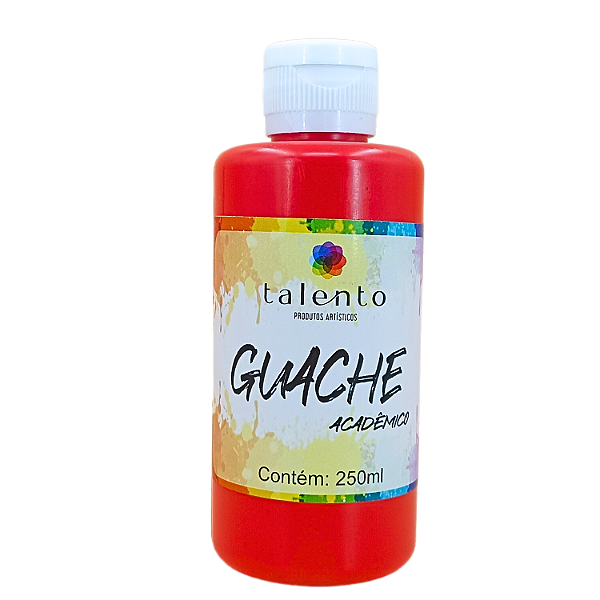 Guache Acadêmico-Vermelho-250ml