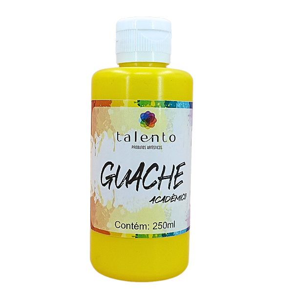Guache Acadêmico-Amarelo-250ml