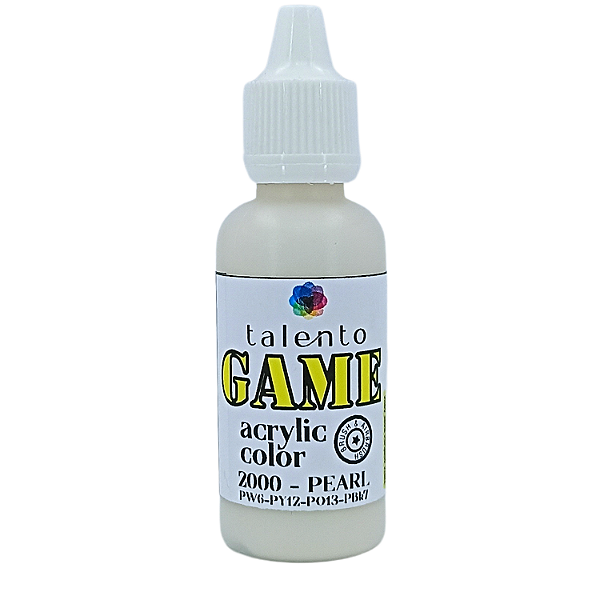 ACRYLIC COLOR GAME 2000 PEARL 20ML UND
