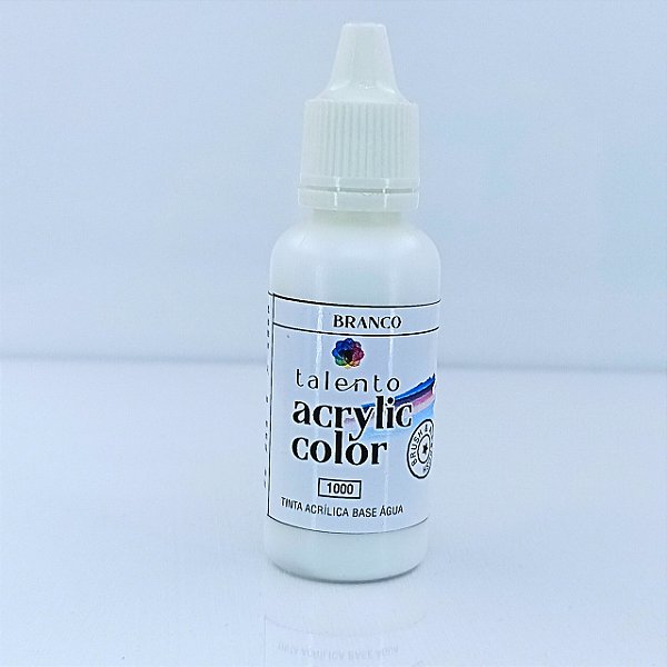 ACRYLIC COLOR 1000 BRANCO 20ML UND