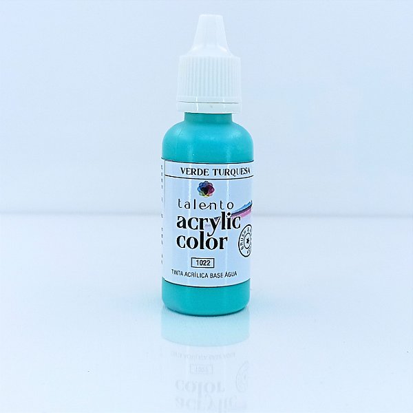 ACRYLIC COLOR 1022 VERDE TURQUESA 20ML UND