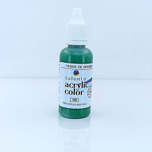 ACRYLIC COLOR 1030 VERDE DE HOOKER 20ML UND