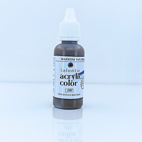 ACRYLIC COLOR 1039 MARRON VAN DICK 20ML UND