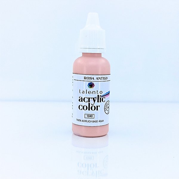 ACRYLIC COLOR 1040 ROSA ANTIGO 20ML UND