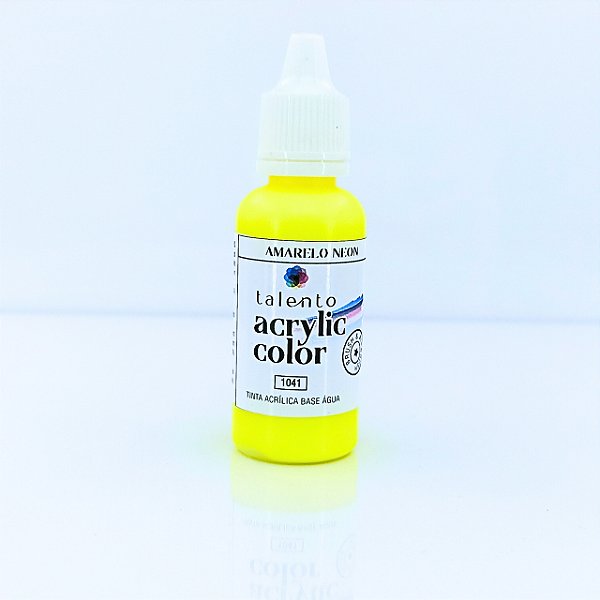 ACRYLIC COLOR 1041 AMARELO NEON 20ML UND