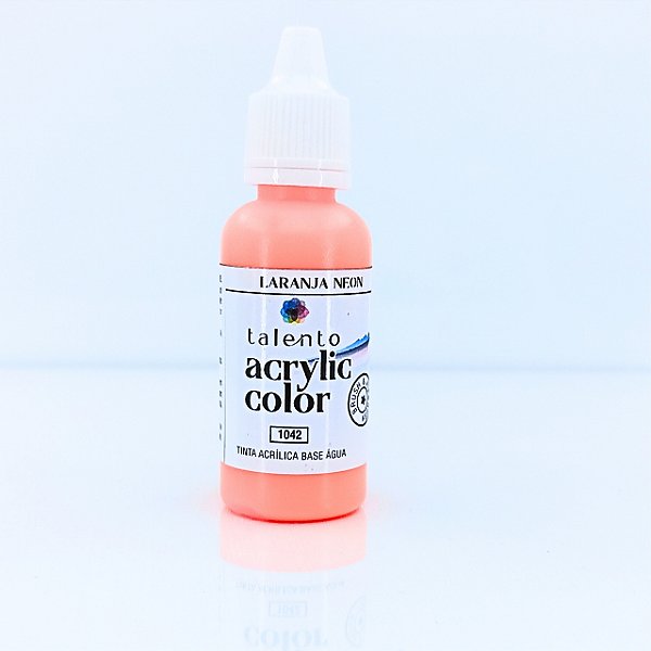 ACRYLIC COLOR 1042 LARANJA NEON 20ML UND