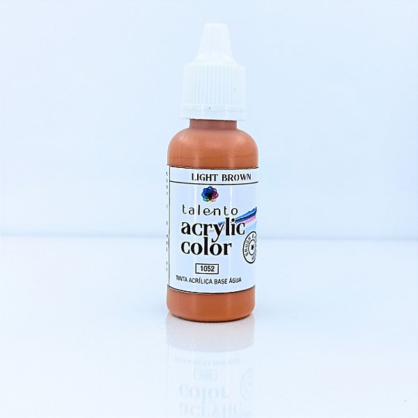 ACRYLIC COLOR 1052 LIGHT BROWN 20ML UND