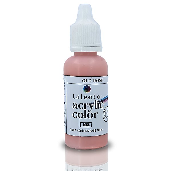 ACRYLIC COLOR 1056 OLD ROSE 20ML UND