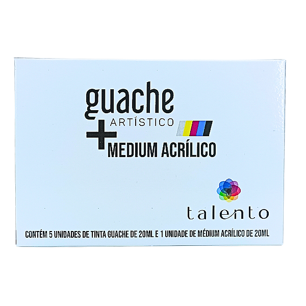 Kit-Guache Artístico + Medium Acrílico