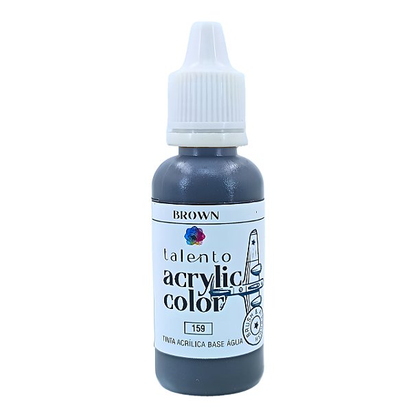 ACRYLIC COLOR 159 BROWN 20ML UND