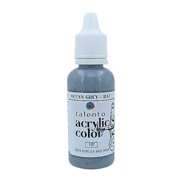 ACRYLIC COLOR 107 OCEAN GREY - RAF 20ML UND