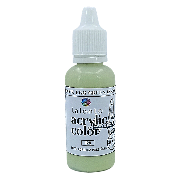 ACRYLIC COLOR 128 DUCK EGG GREEN - SKY 20ML UND