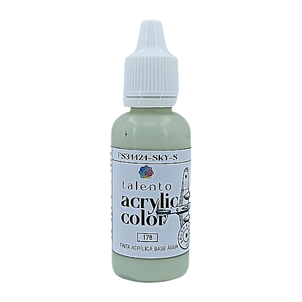 ACRYLIC COLOR 178 FS34424 SKY-S 20ML UND