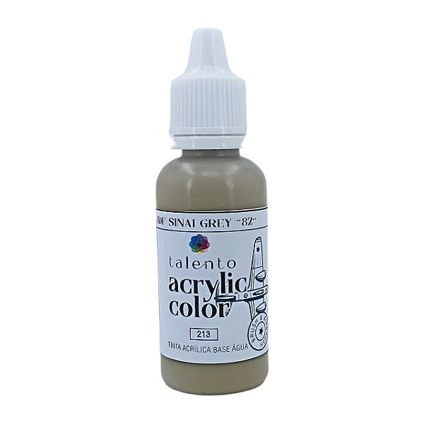 ACRYLIC COLOR 213 IDF SINAI GREY "82" 20ML UND