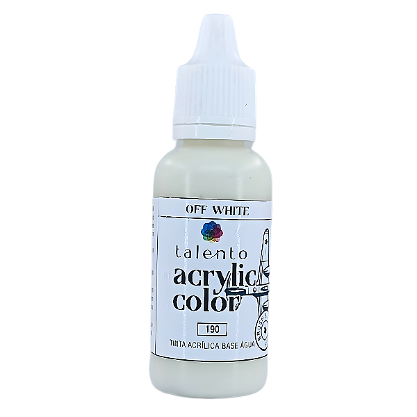 ACRYLIC COLOR 190 OFF WHITE 20ML UND