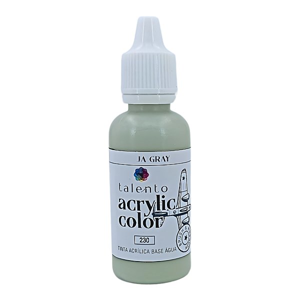 ACRYLIC COLOR 230 JA GRAY 20ML UND