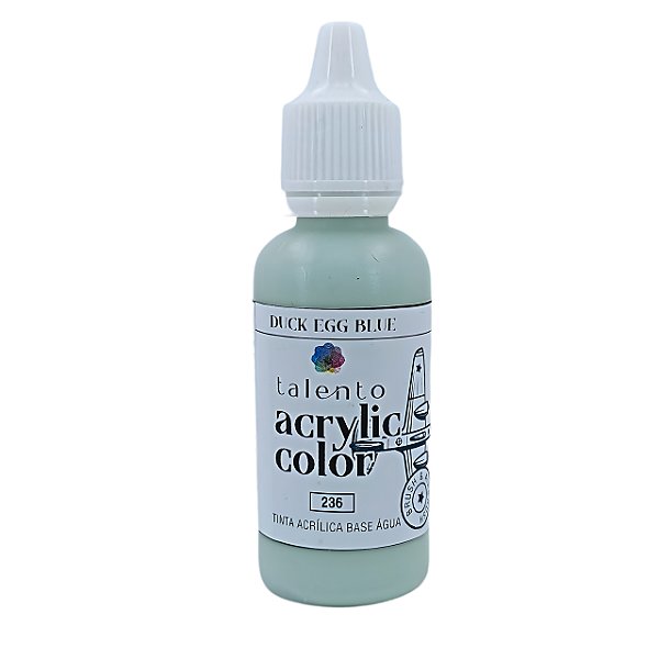 ACRYLIC COLOR 236 DUCK EGG BLUE -RAF 20ML-UND