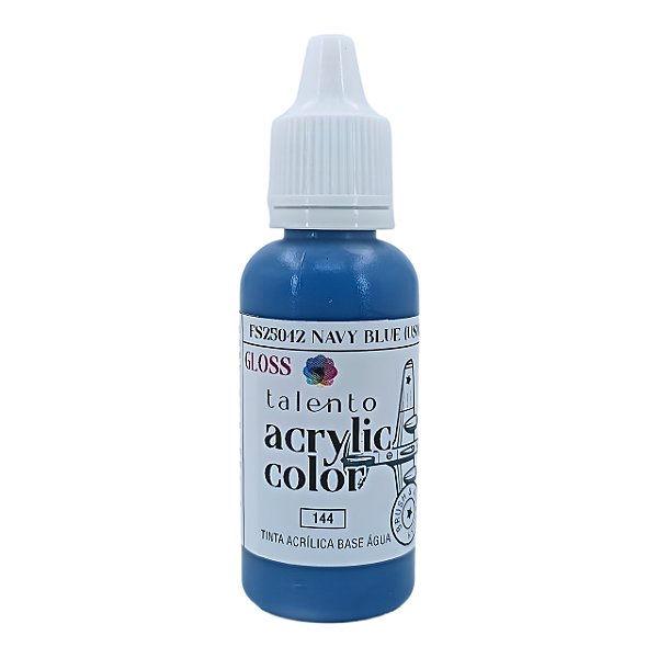 ACRYLIC COLOR 144 FS25042 NAVY BLUE (USN) - GLOSS 20ML UND