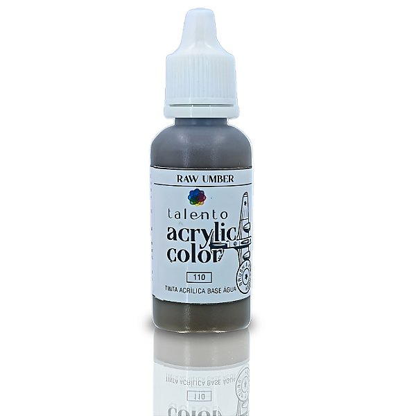 ACRYLIC COLOR 110 RAW UMBER 20ML UND