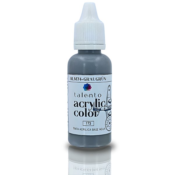 ACRYLIC COLOR 173 RLM 74 GRAUGRÜN 20ML UND