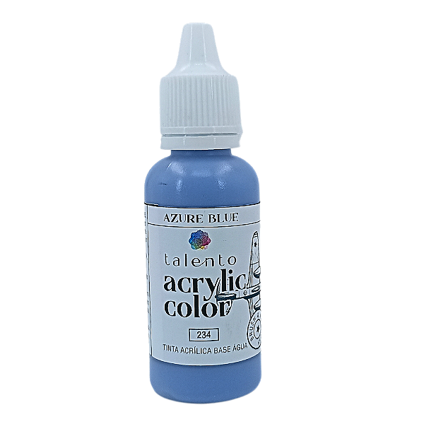 ACRYLIC COLOR 234 AZURE BLUE RAF-20ML UND