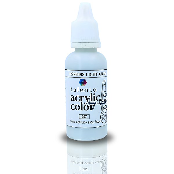 ACRYLIC COLOR 207 FS36495 LIGHT GRAY 20ML UND