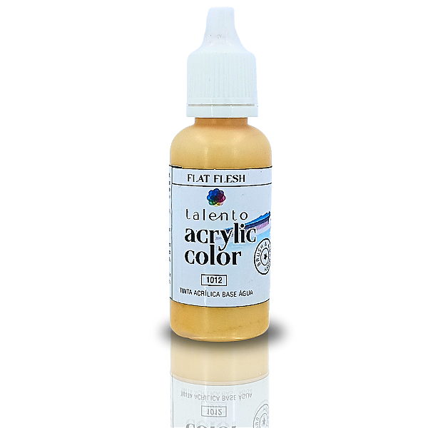ACRYLIC COLOR 1012 FLAT FLESH 20ML UND