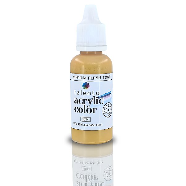 ACRYLIC COLOR 1014 MEDIUM FLESH TONE 20ML UND