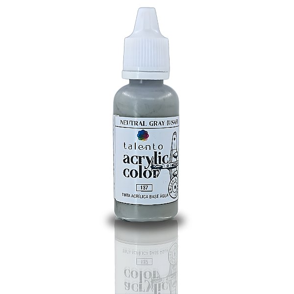 ACRYLIC COLOR 137 NEUTRAL GRAY (USAF) 20ML UND