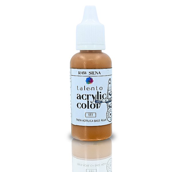 ACRYLIC COLOR 111 RAW SIENA 20ML UND