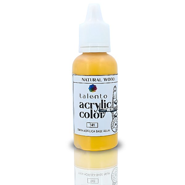 ACRYLIC COLOR 141 NATURAL WOOD 20ML UND