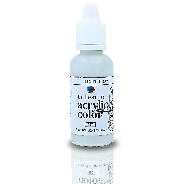 ACRYLIC COLOR 157 LIGHT GRAY 20ML UND