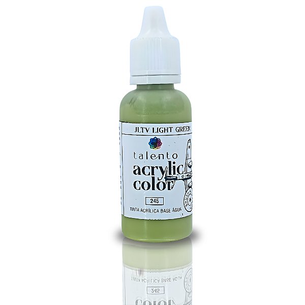 ACRYLIC COLOR 245 JLTV LIGHT GREEN 20ML - UND