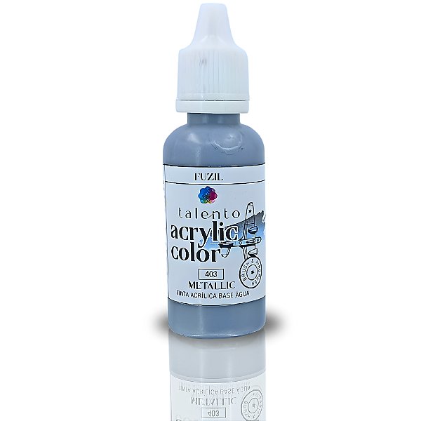 ACRYLIC COLOR METALLIC 403 FUSIL 20ML UND