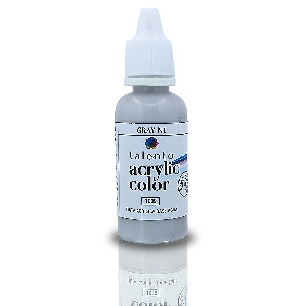 ACRYLIC COLOR 1009 GRAY N4 -20ML UND