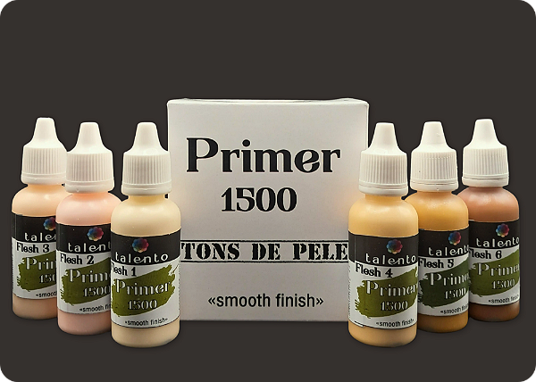 Kit Primer 1500 20ml - Smooth Finish - 6 tons - und