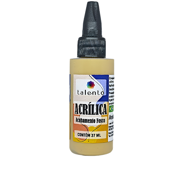 Tinta Acrílica Fosca 37ml - Areia