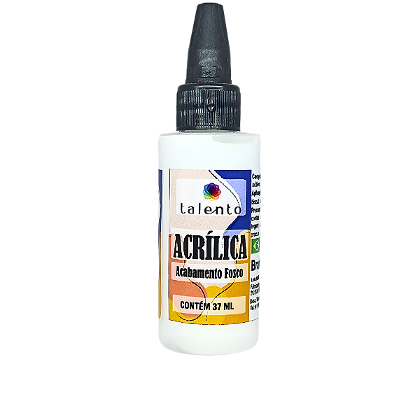 Tinta Acrílica Fosca 37ml - Branco