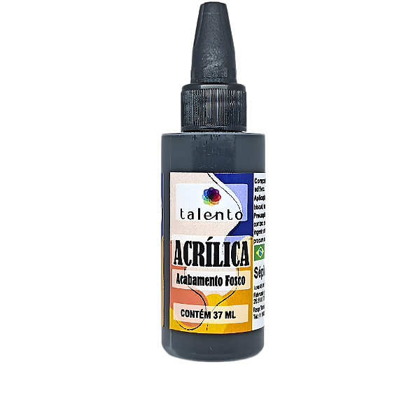 Tinta Acrílica Fosca 37ml - Sépia