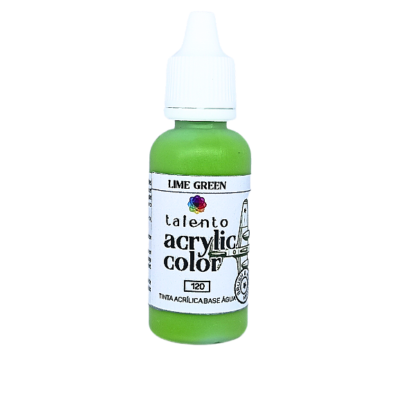 ACRYLIC COLOR 120 LIME GREEN 20ML UND