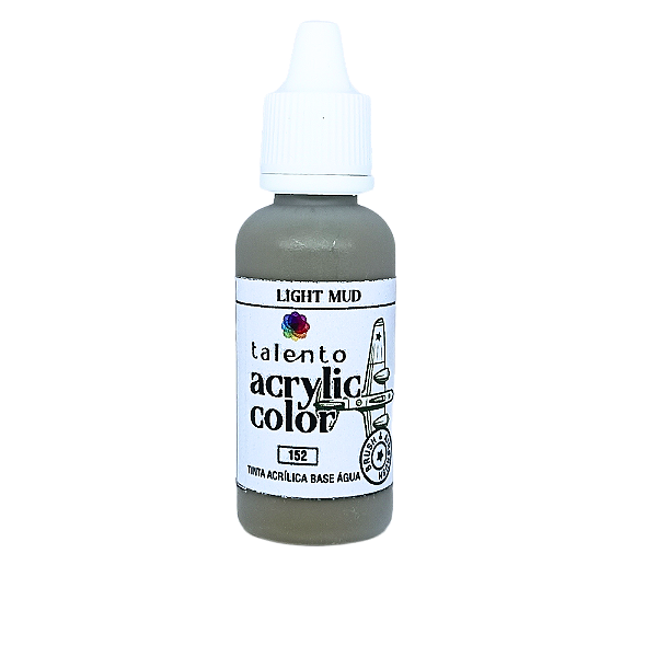 ACRYLIC COLOR 152 LIGHT MUD 20ML UND