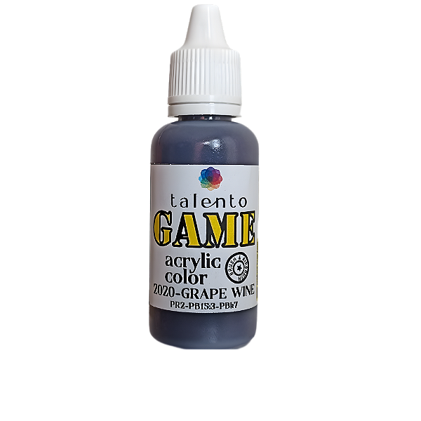 ACRYLIC COLOR GAME 2020-GRAPE WINE 20ML UND