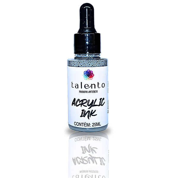 Acrylic Ink 25ml 24 Cinza - und