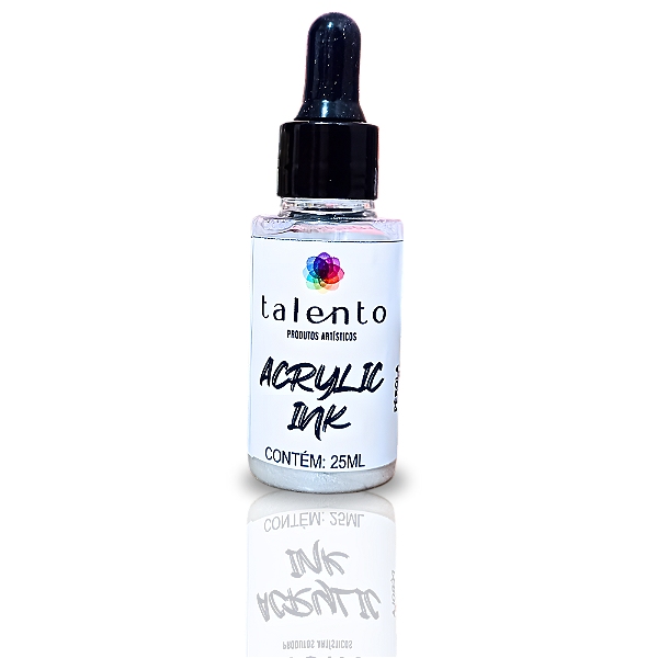 ACRYLIC INK TALENTO 25ML PÉROLA METALIC UND