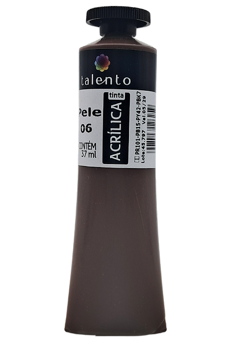 TINTA P/TELA 37ML PELE 06  UND