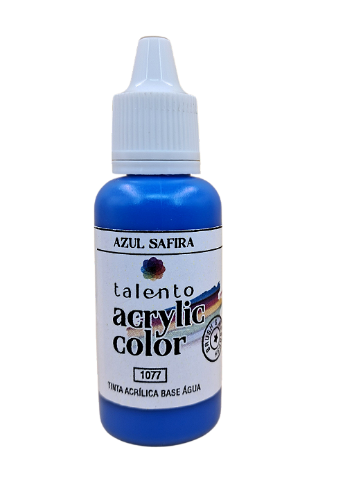 ACRYLIC COLOR 1077 AZUL SAFIRA 20ML UND
