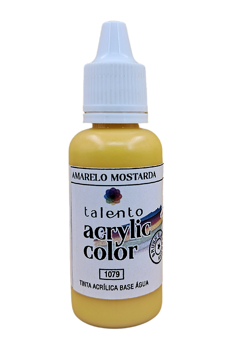 ACRYLIC COLOR 1079 AMARELO MOSTARDA 20ML UND